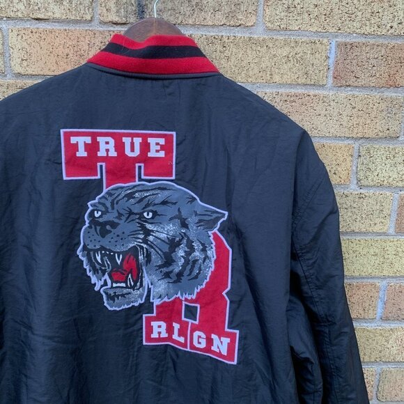 True Religion Tiger Varsity Jacket XXL - Picture 4 of 7